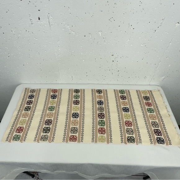 Mexican Southwest Backstrap Loom Table Runner 74 x 14.2” - Picture 4 of 14